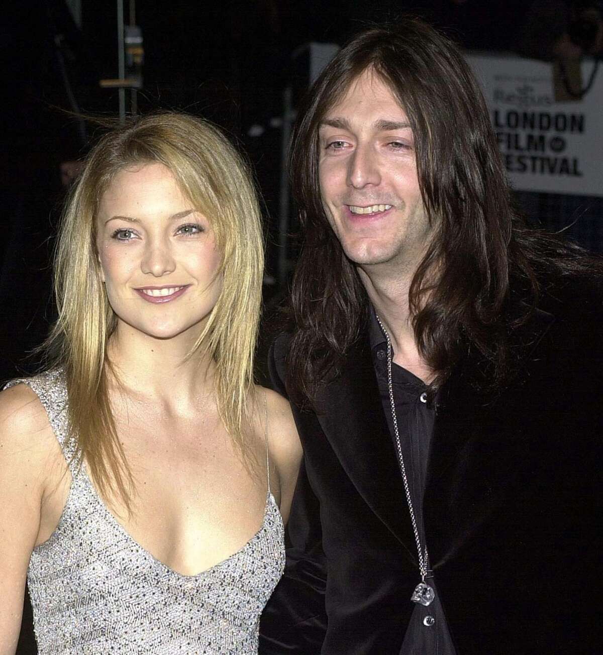 Actress Kate Hudson and musician Chris Robinson were married on New Year's Eve 2000 in Aspen, Colo. They divorced in 2007.