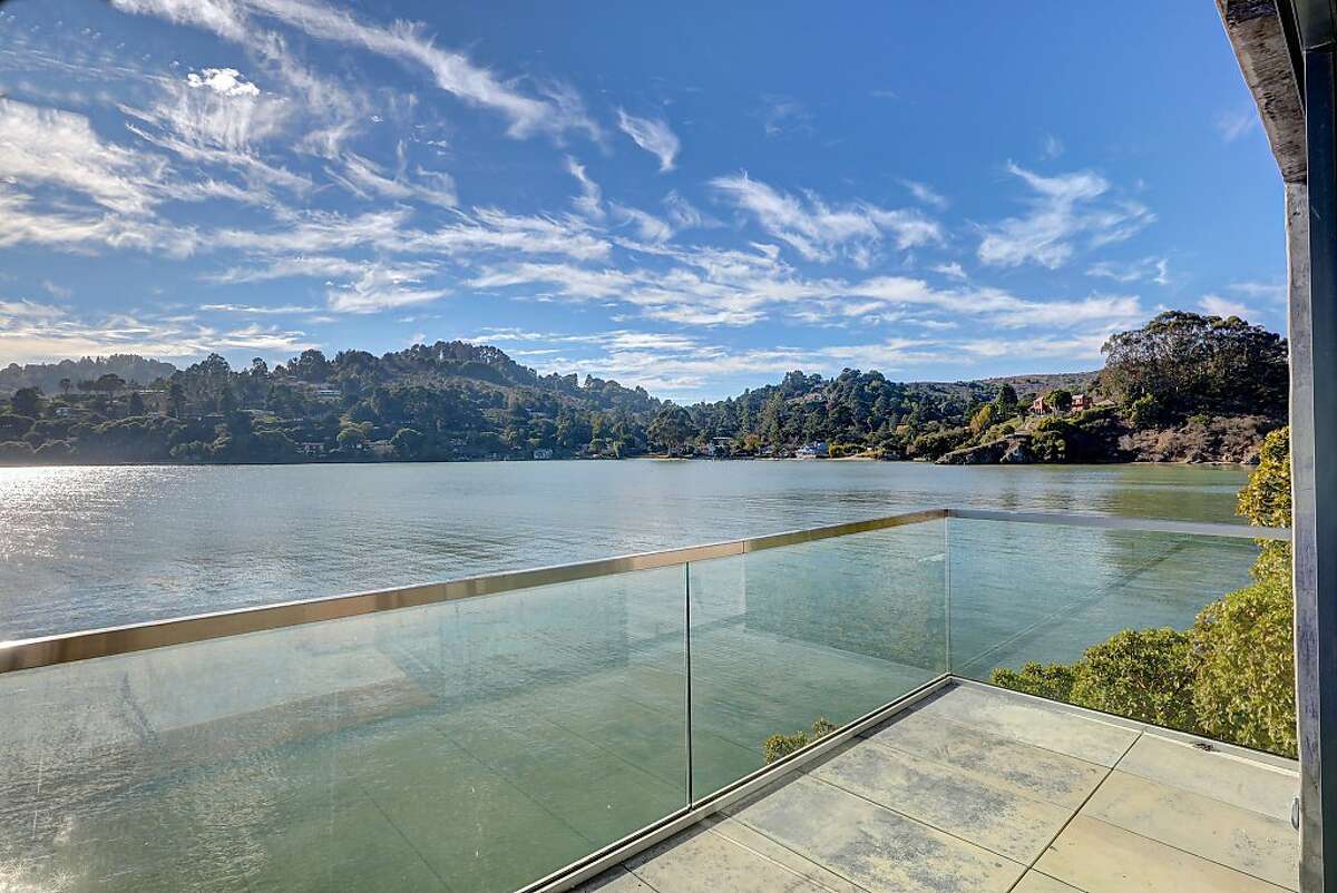 Tiburon home with modern design and two luxurious levels