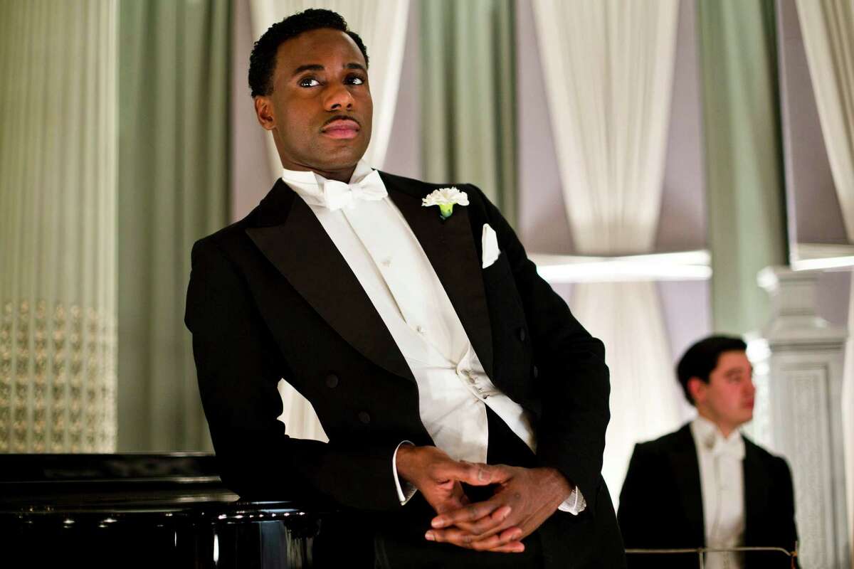 This photo released by PBS and Carnival Film and Television Limited shows Gary Carr as Jack Ross in a scene from season four of the Masterpiece TV series, "Downton Abbey." As it returns for its much-awaited fourth season, it remains a series about elegance, tradition and gentility, and the pressures of preserving them. The show premieres Sunday, January 5, 2014 at 9 pm ET on PBS. (AP Photo/PBS/Masterpiece, Nick Briggs) ORG XMIT: CAET611