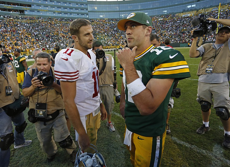 Packer Aaron Rodgers, northern California native, grew up a 49ers fan