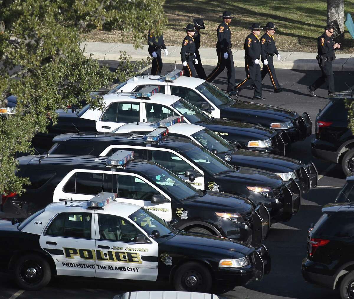 San Antonio police chief retires slain officer's badge number as he's