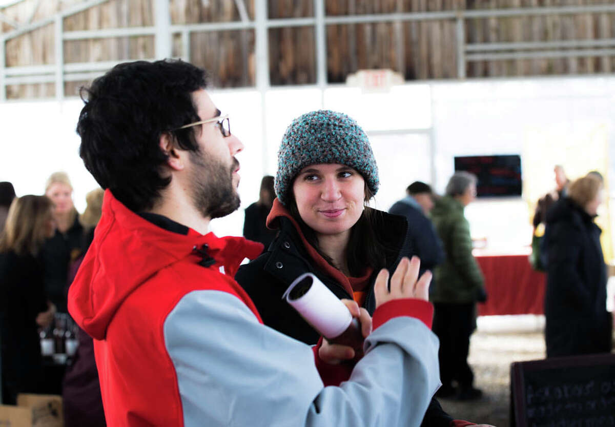 Were you SEEN buying local at the first Westport's Winter Market of 2014?