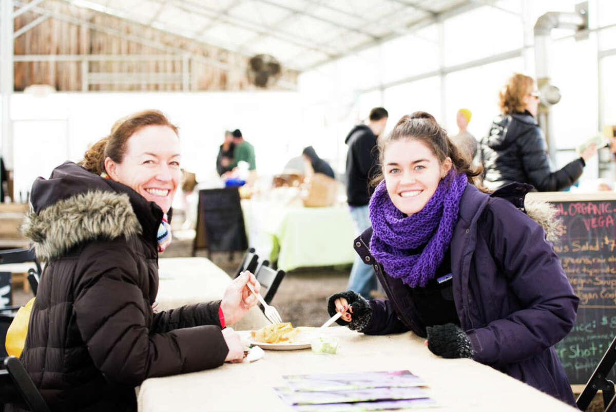 Were you SEEN buying local at the first Westport Winter Market of 2014?