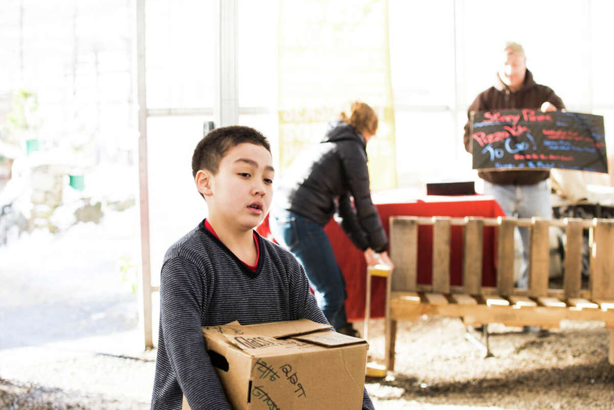 Were you SEEN buying local at the first Westport Winter Market of 2014?