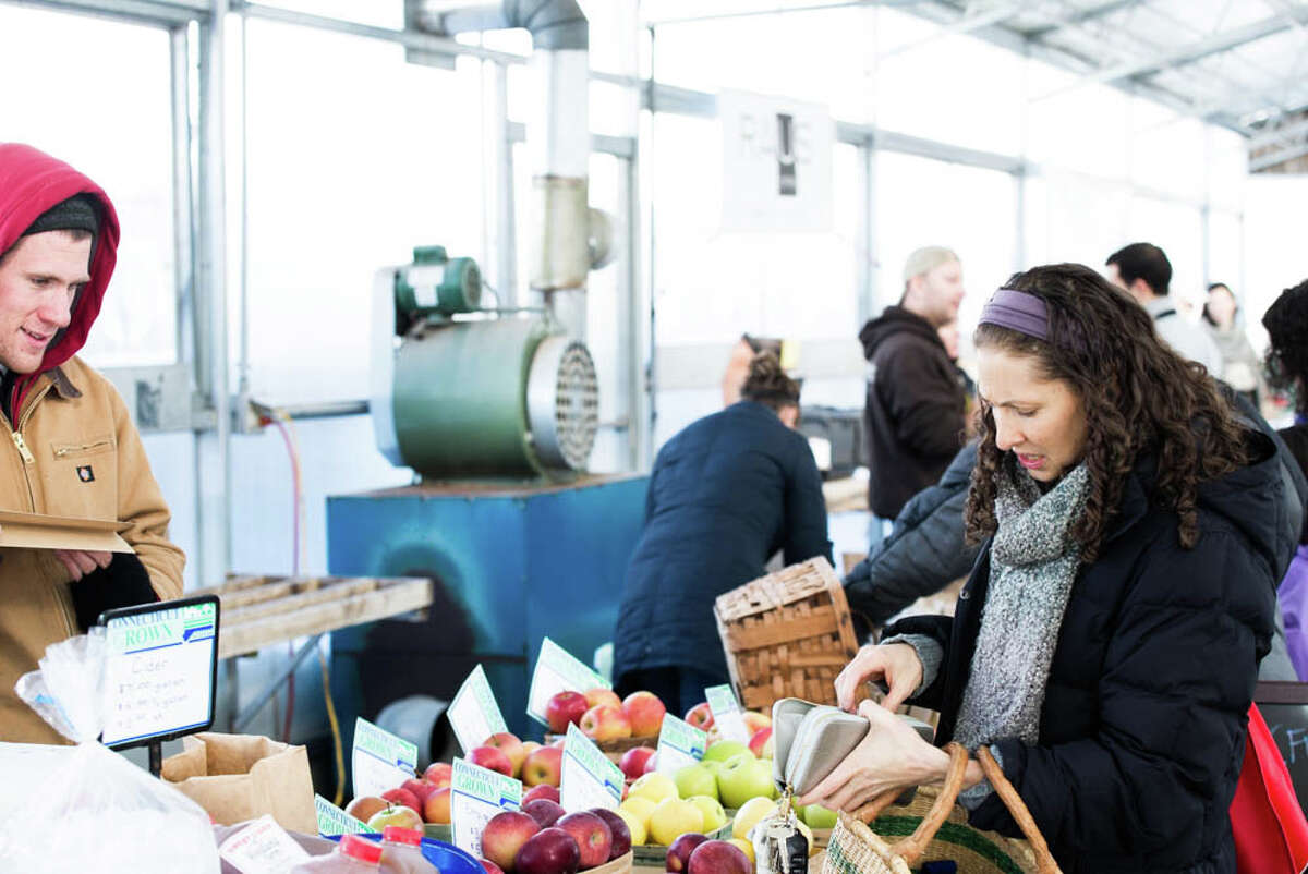 Were you SEEN buying local at the first Westport Winter Market of 2014?