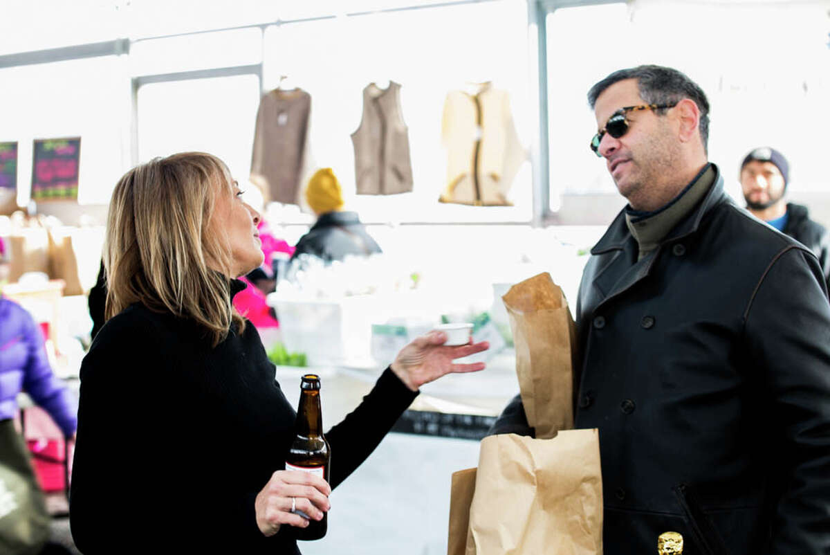 Were you SEEN buying local at the first Westport Winter Market of 2014?
