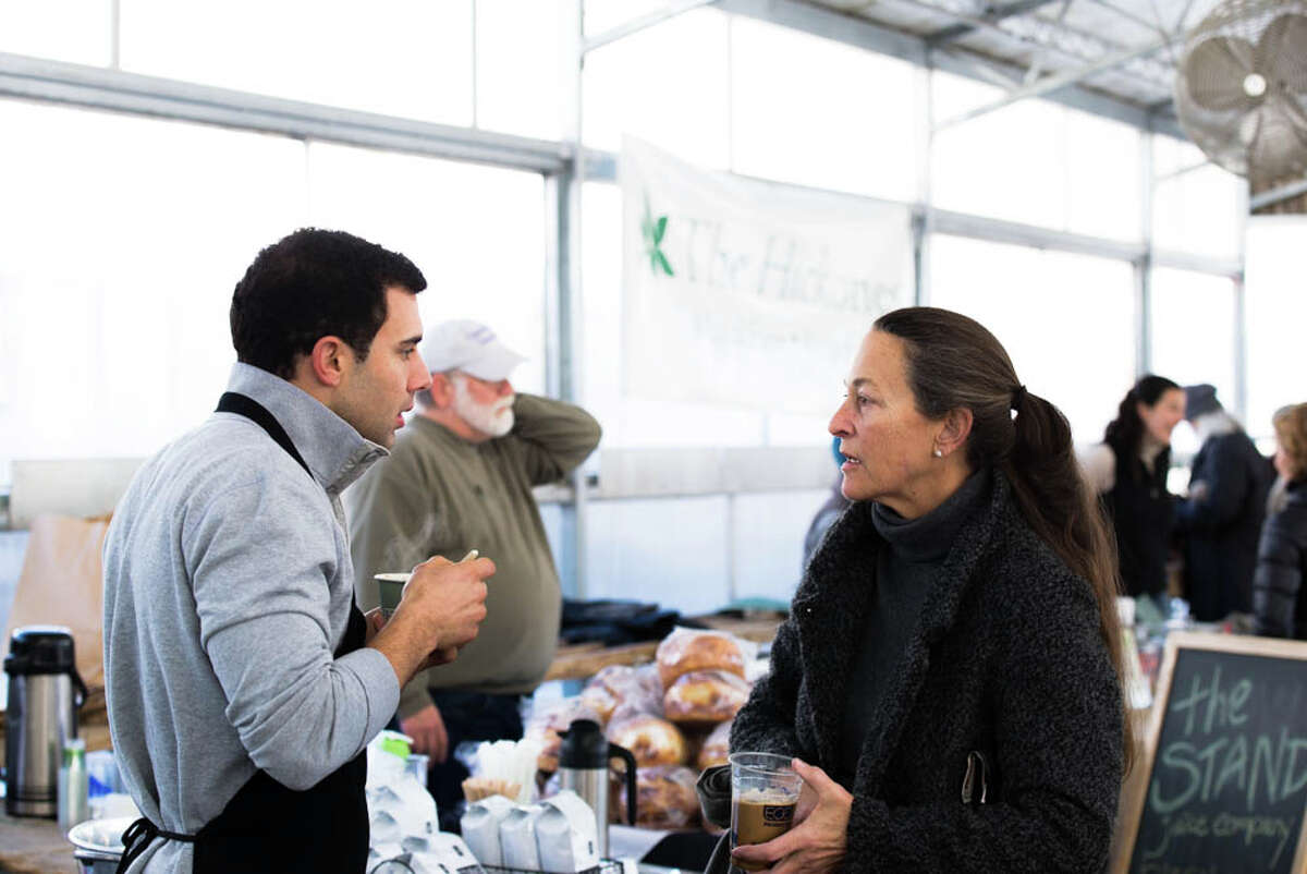 Were you SEEN buying local at the first Westport Winter Market of 2014?