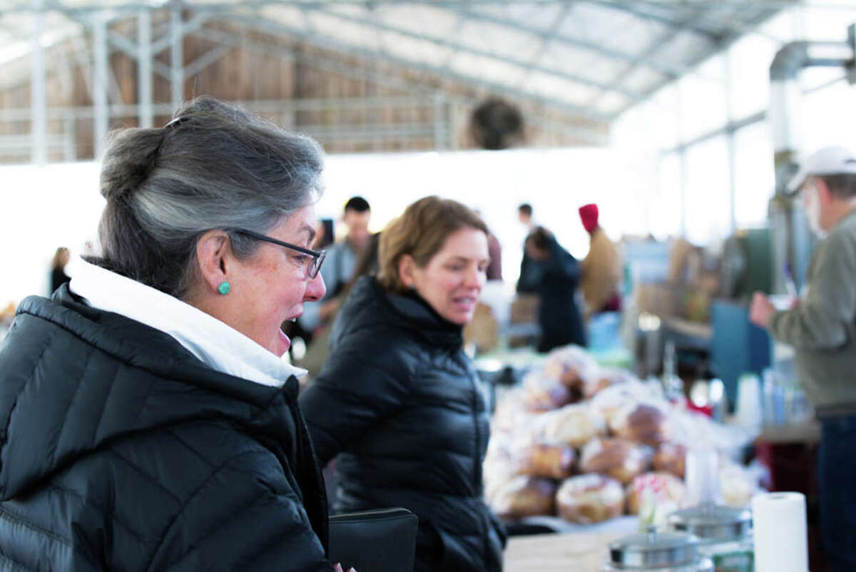 Were you SEEN buying local at the first Westport Winter Market of 2014?