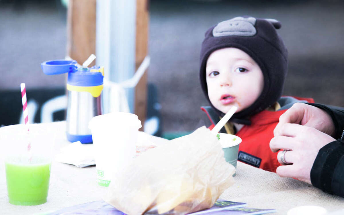 Were you SEEN buying local at the first Westport Winter Market of 2014?