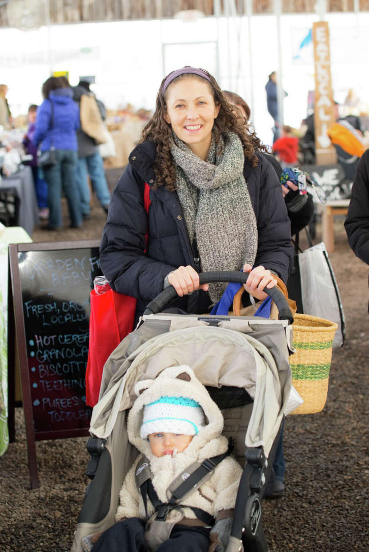 Were you SEEN buying local at the first Westport Winter Market of 2014?