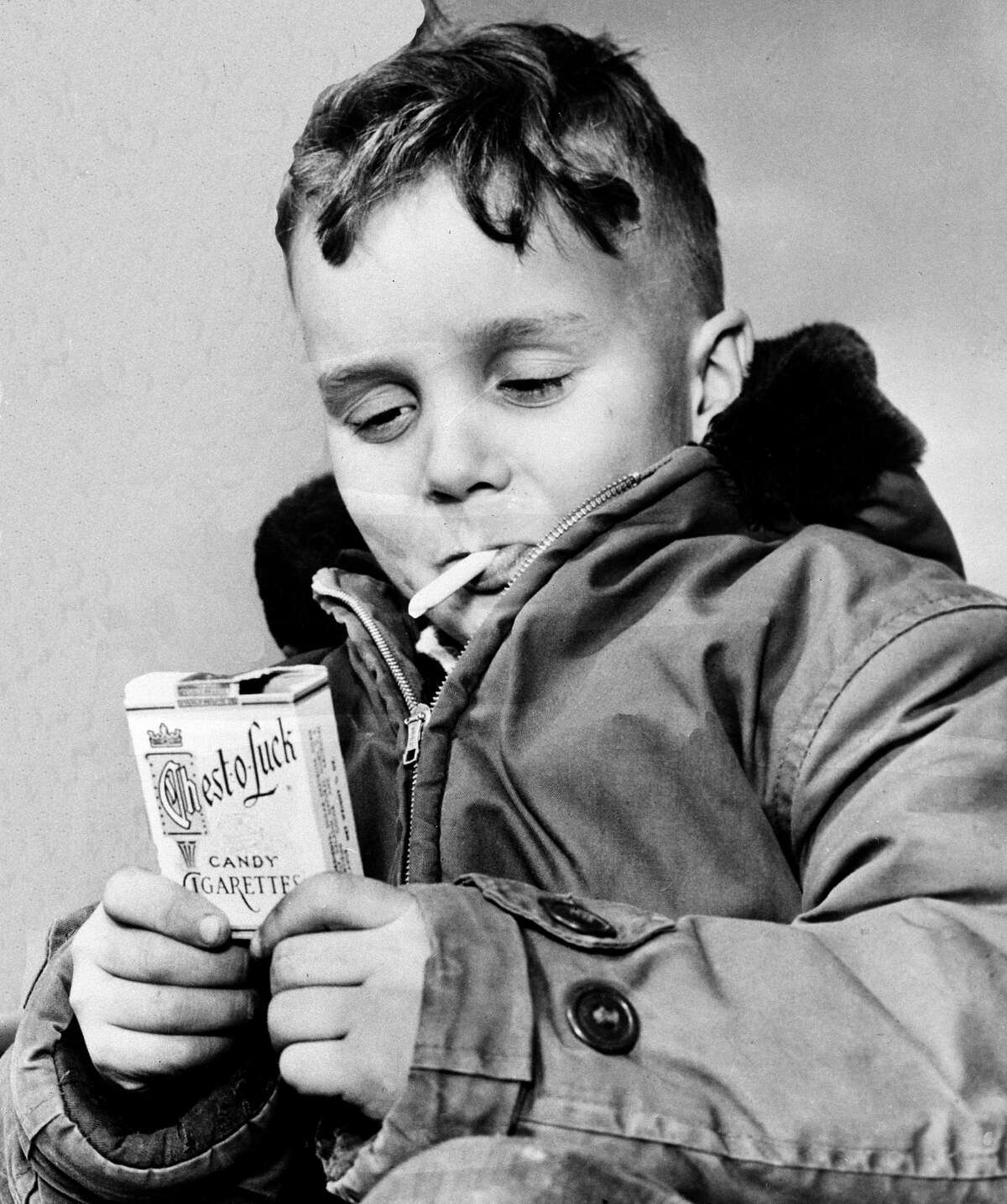 Candy cigarettes Some of us who still smoke can likely trace their smoking origins to picking up a pack of the candy treats. You would later learn though that the real cigs don't taste so sweet. 