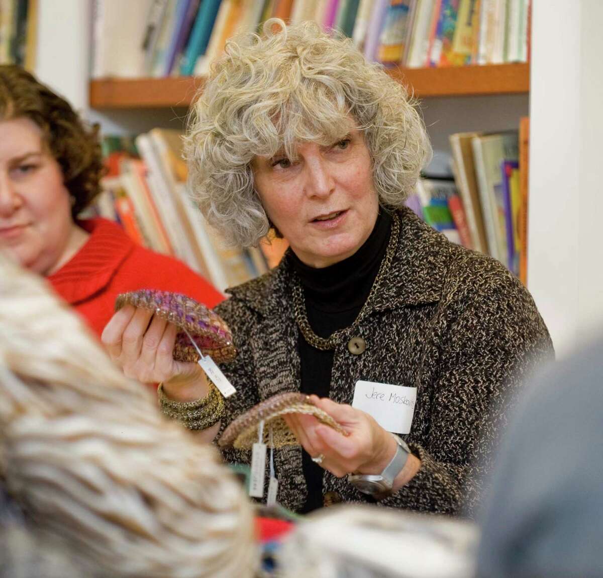 Sharing crafts, needlework inspired by Judaism