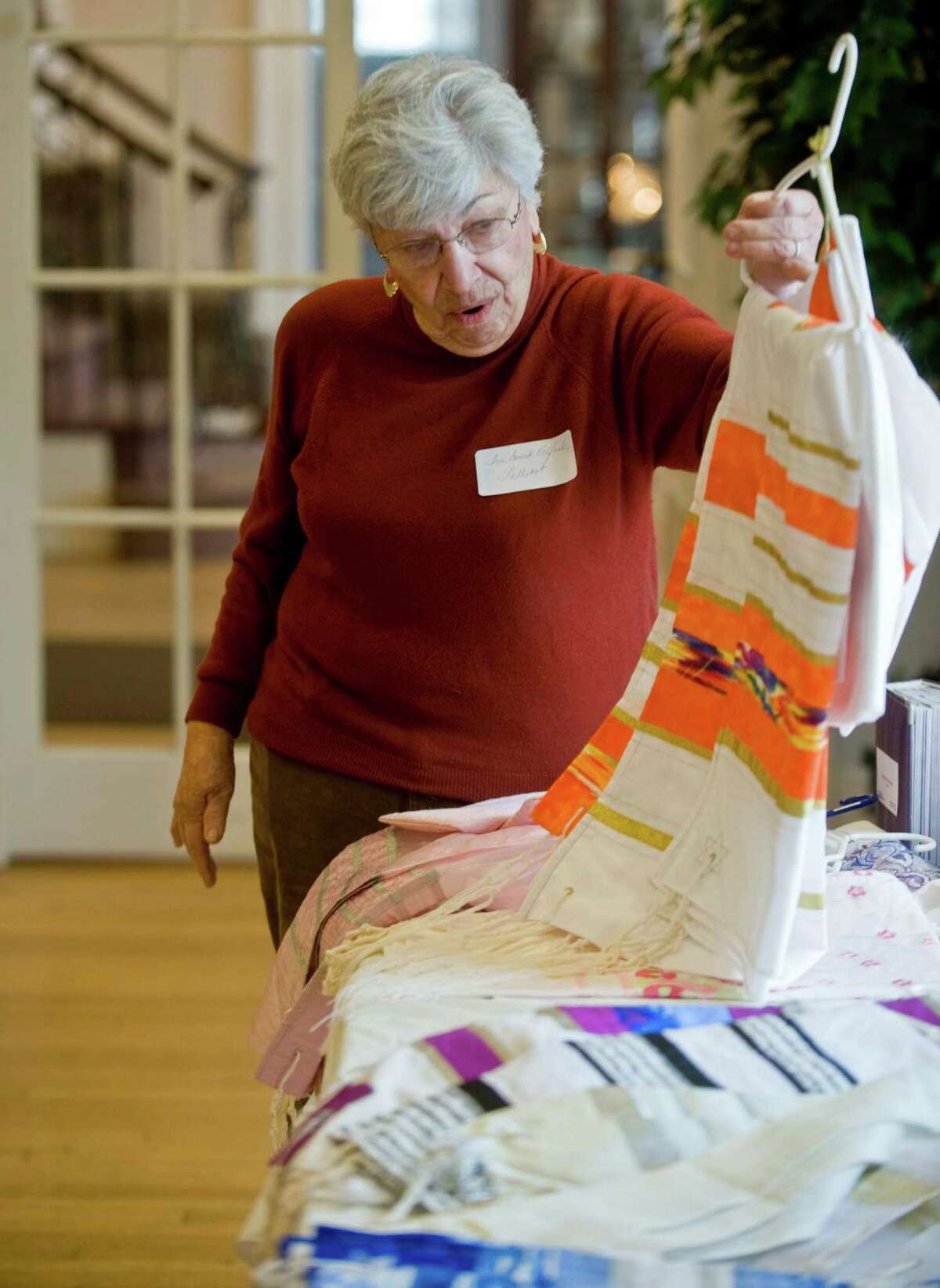 Sharing crafts, needlework inspired by Judaism