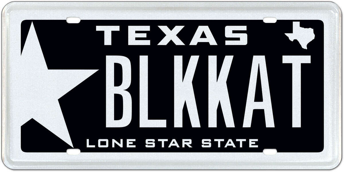 Top 10 Texas vanity plates for 2013
