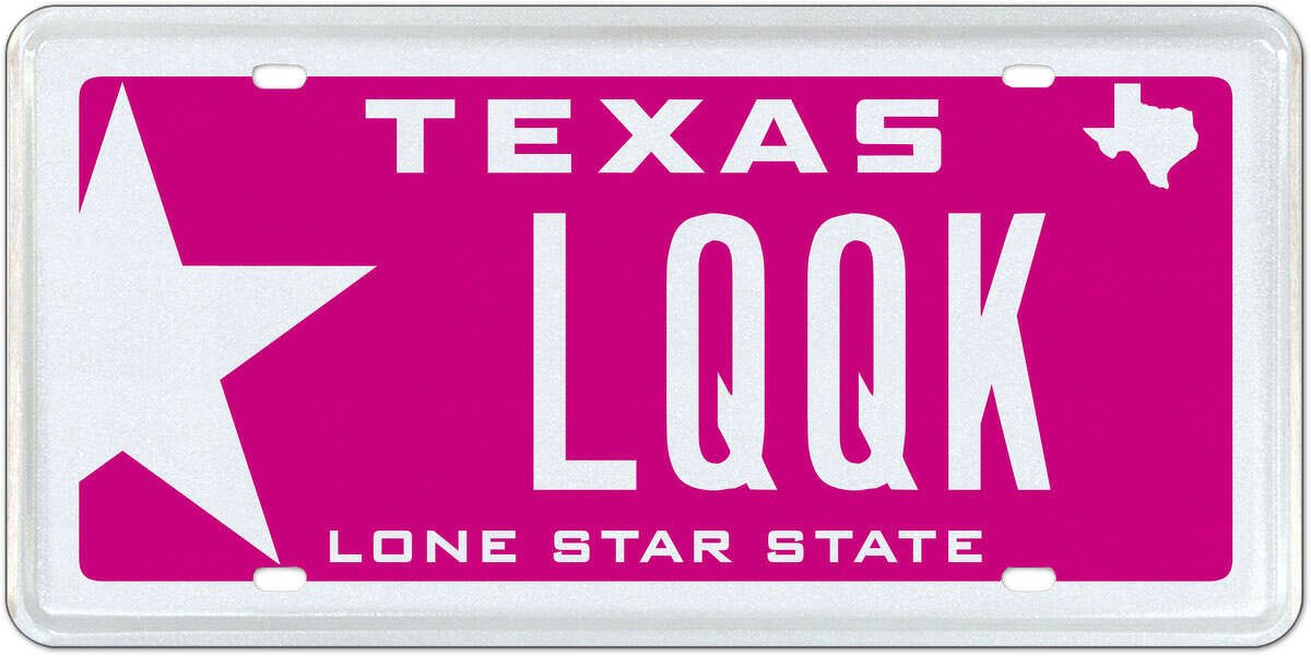 Top 10 Texas vanity plates for 2013