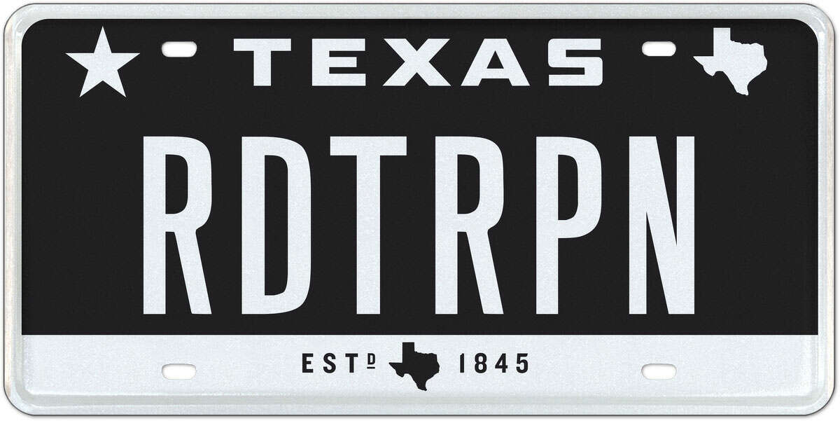 Top 10 Texas vanity plates for 2013