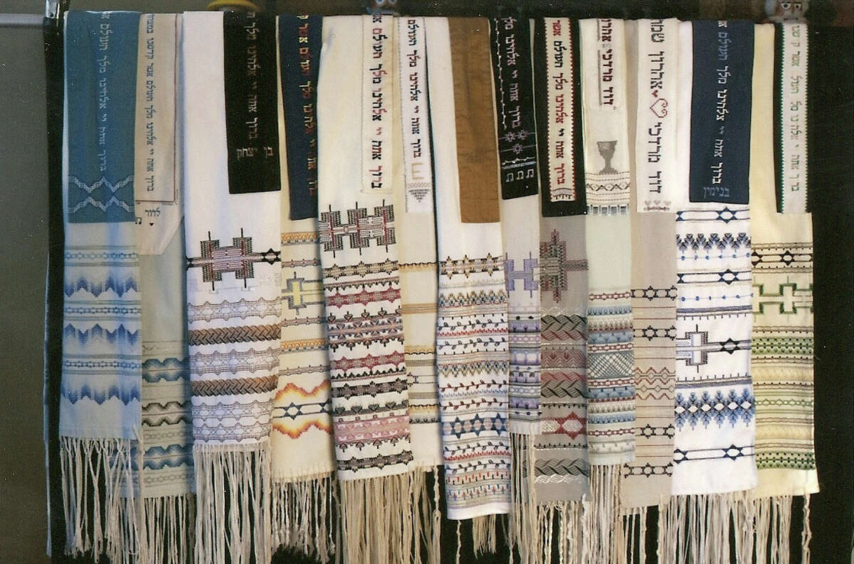 Sharing crafts, needlework inspired by Judaism