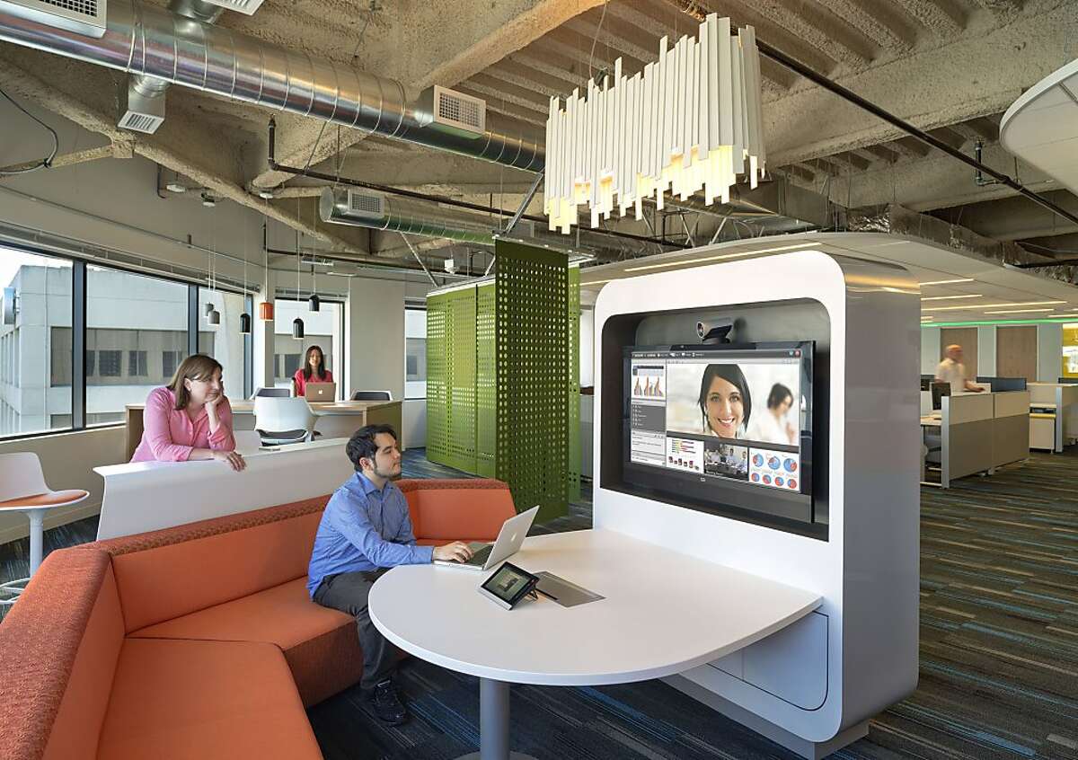 Tech leads the way in office design