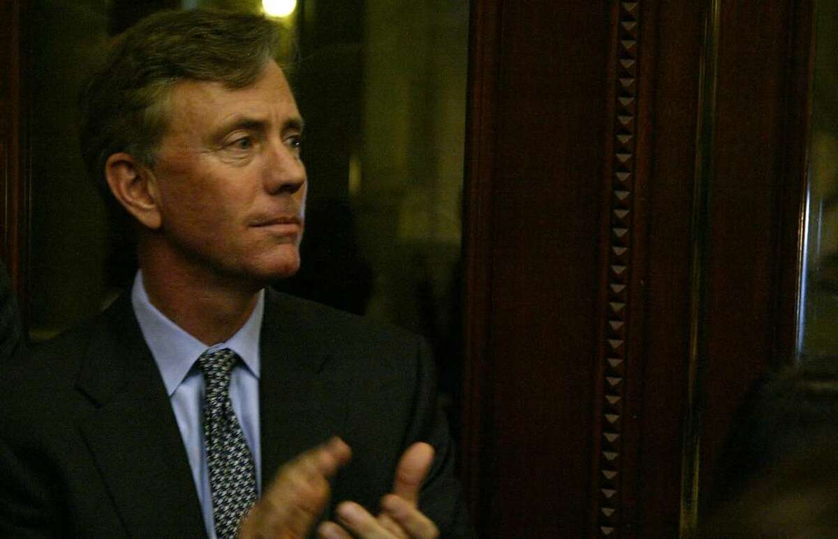 Ned Lamont, a possible candidate for governor,applauds, Wednesday, Feb. 3, 2010, during the opening day of the 2010 Legislative Session at the Capital in Hartford.