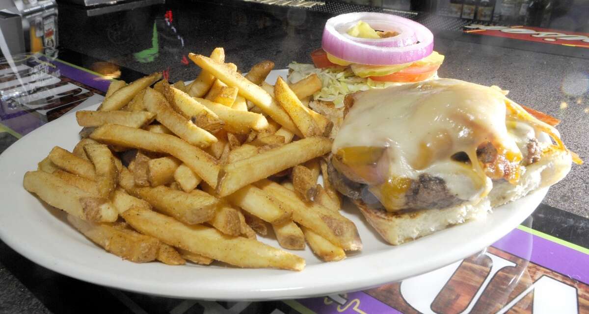 French Quarter Bar & Grill in Vidor is Aug. 22 restaurant of the week. This is the stuffed cowboy burger platter. Dave Ryan/The Enterprise