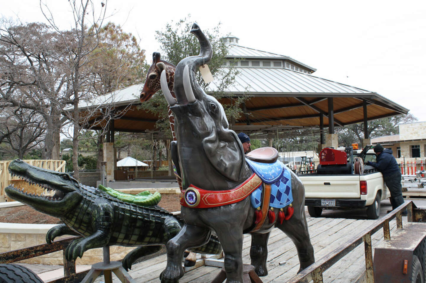 San Antonio Zoo kicks off 100th year with carousel
