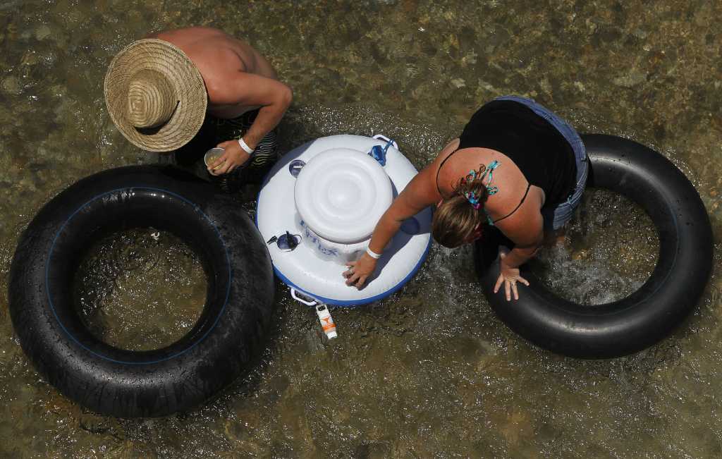 Examples Of Non-Disposable Reusable Containers For Comal River Tubing