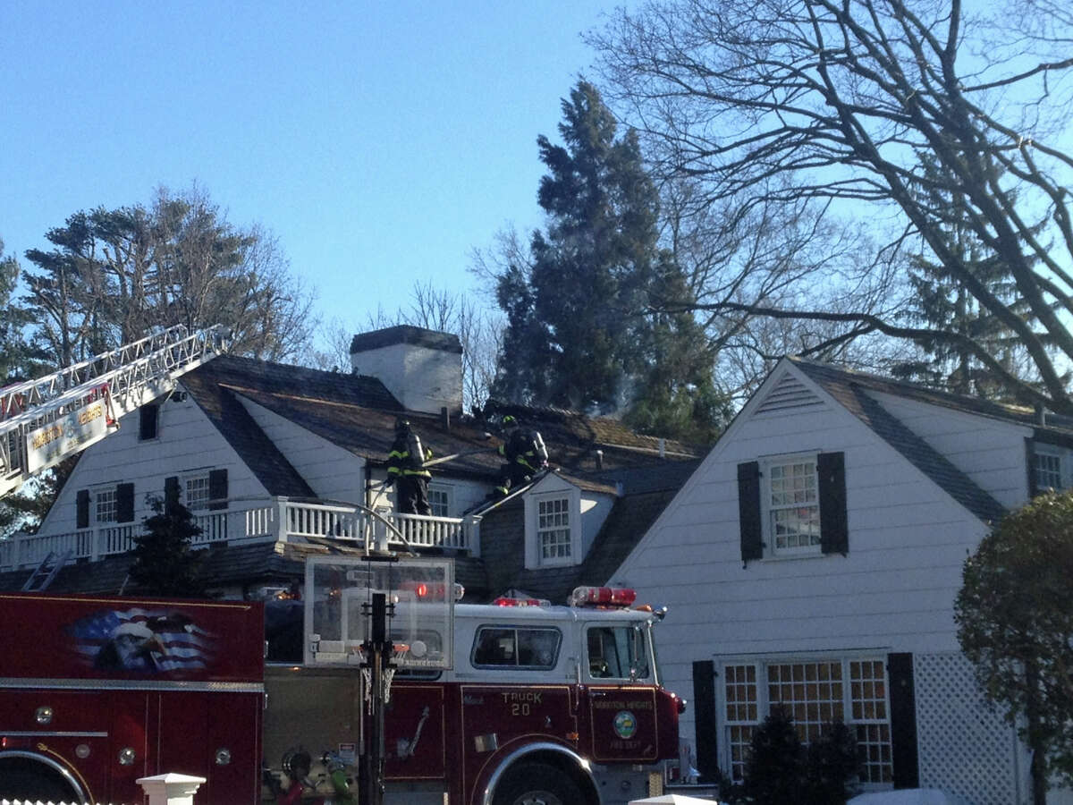 Darien home badly damaged in fire