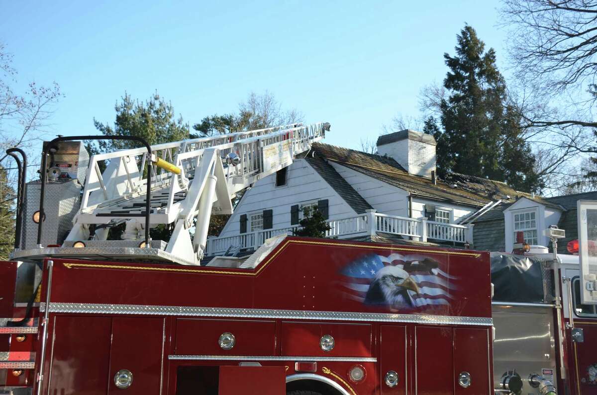 Darien home badly damaged in fire