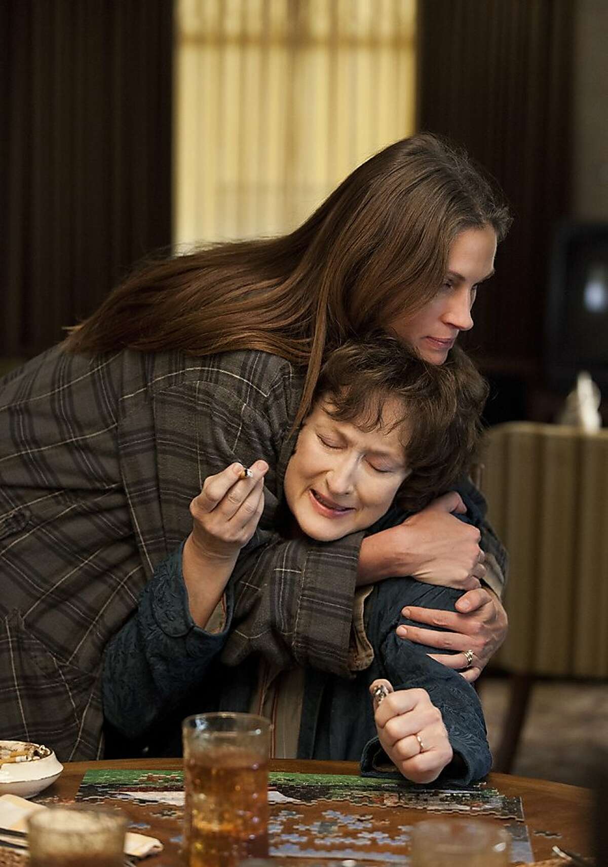 MERYL STREEP and JULIA ROBERTS star in "August: Osage County." 