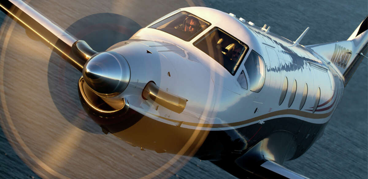 The Swiss-made Pilatus PC-12 NG is equipped with $1 million in high-tech surveillance cameras