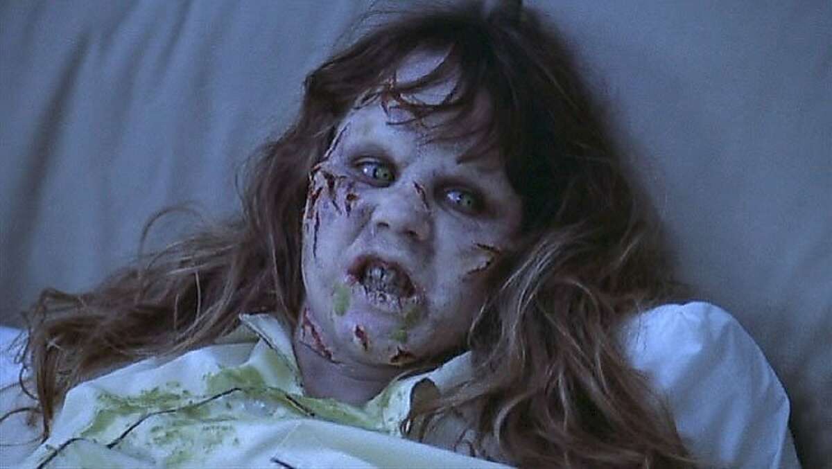 Linda Blair in the classic horror flick "The Exorcist. 