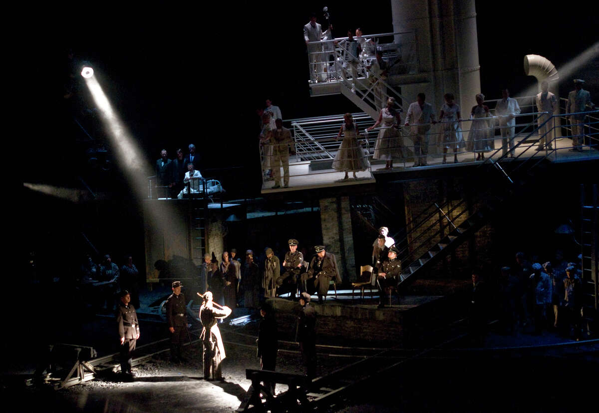 Houston Grand Opera gives Mieczyslaw Weinberg's "The Passenger" its U.S. premiere in a staging that premiered at the Bregenz Festival in Austria.