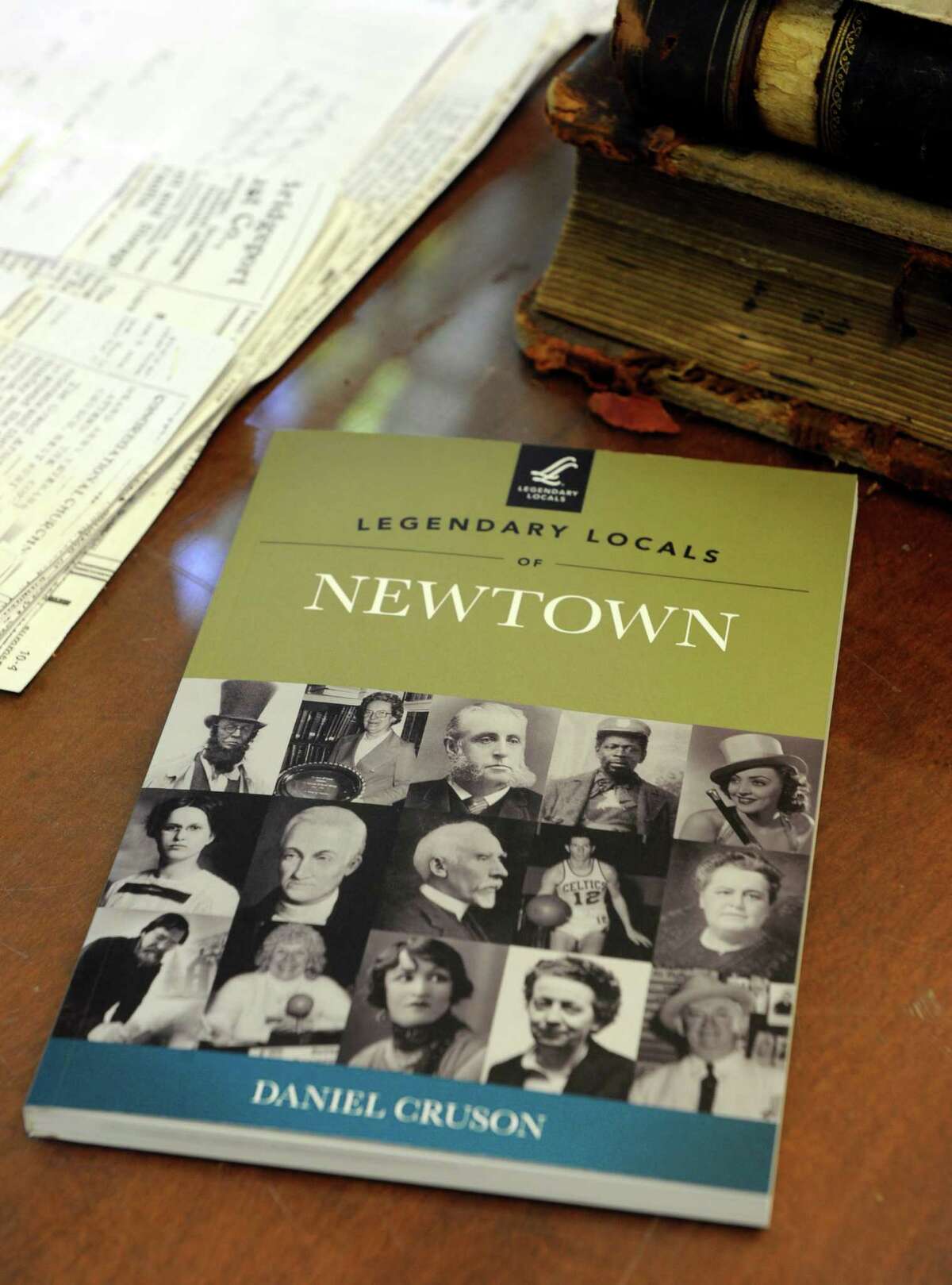 Stories about Newtown's many notable characters are told in historian Dan Cruson's book, "Legendary Locals of Newtown," shown here. On Monday, Jan. 13, Cruson will share some of those stories in a free program presented by the Newtown Historical Society. It will be offered at 7:30 p.m. in the town's Meeting House at 31 Main St.