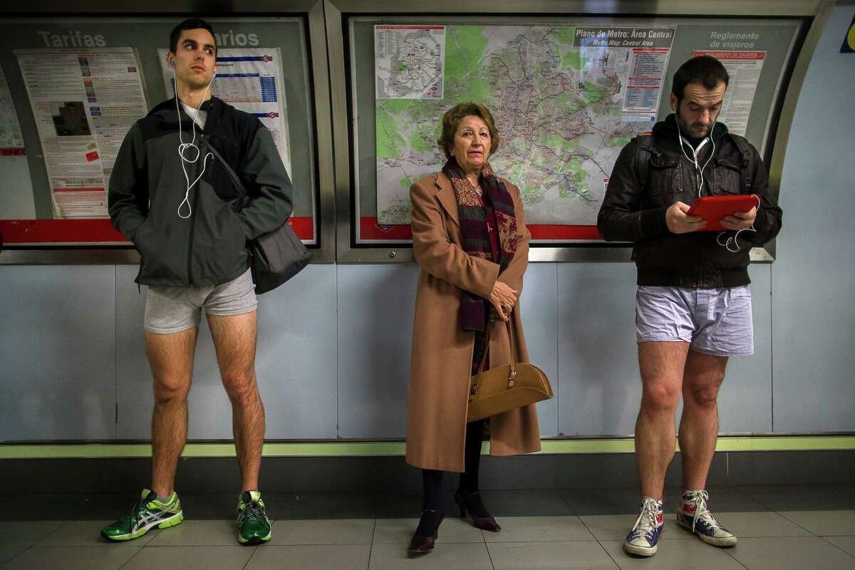 No Pants Subway Ride 2014