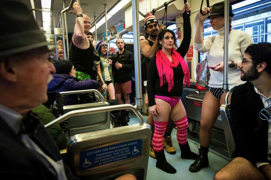 Panties subway group latex