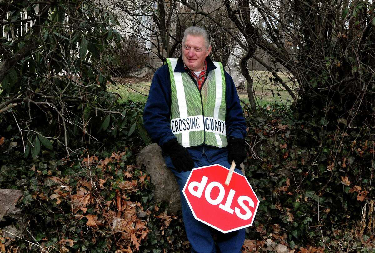 The Dart Stamford crossing guard community fixture