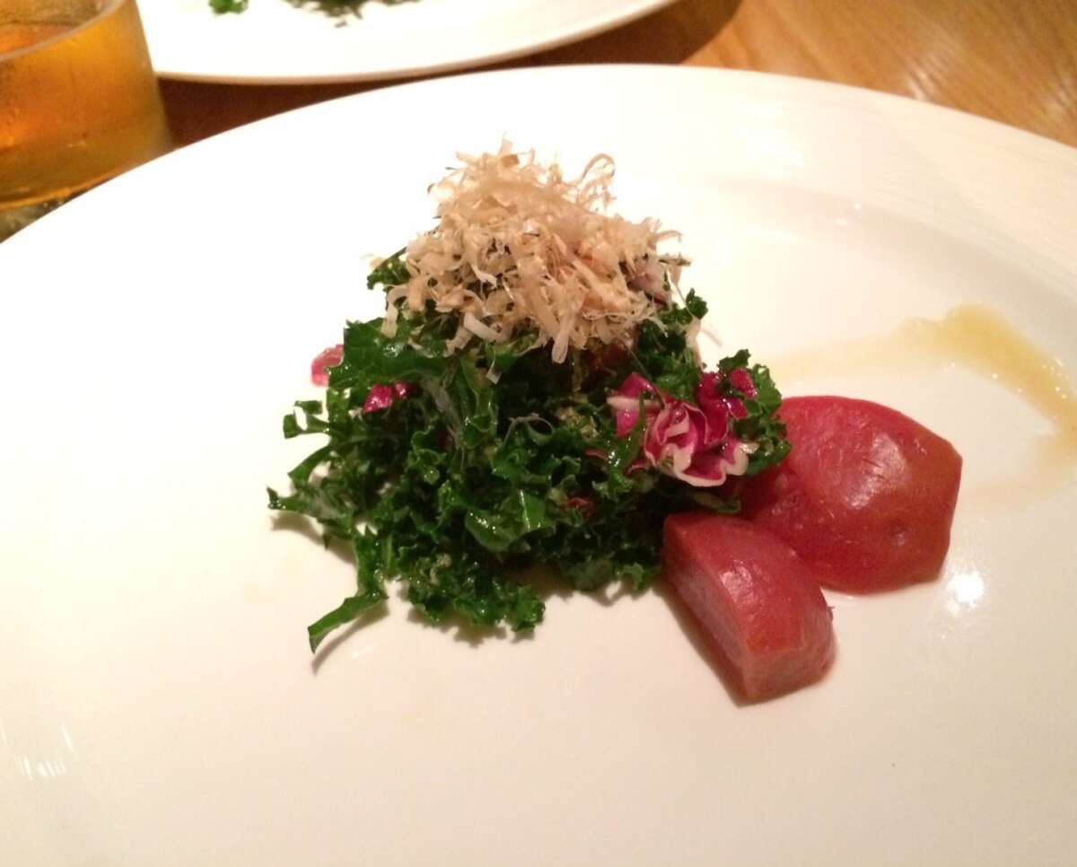 Kale salad at Ozumo