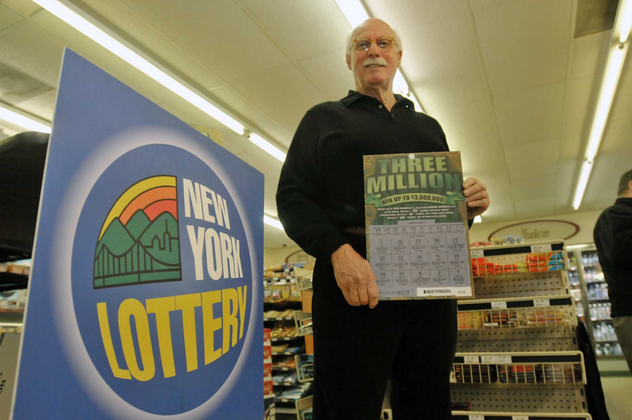 Retiree gets 3M prize from Greenwich ticket