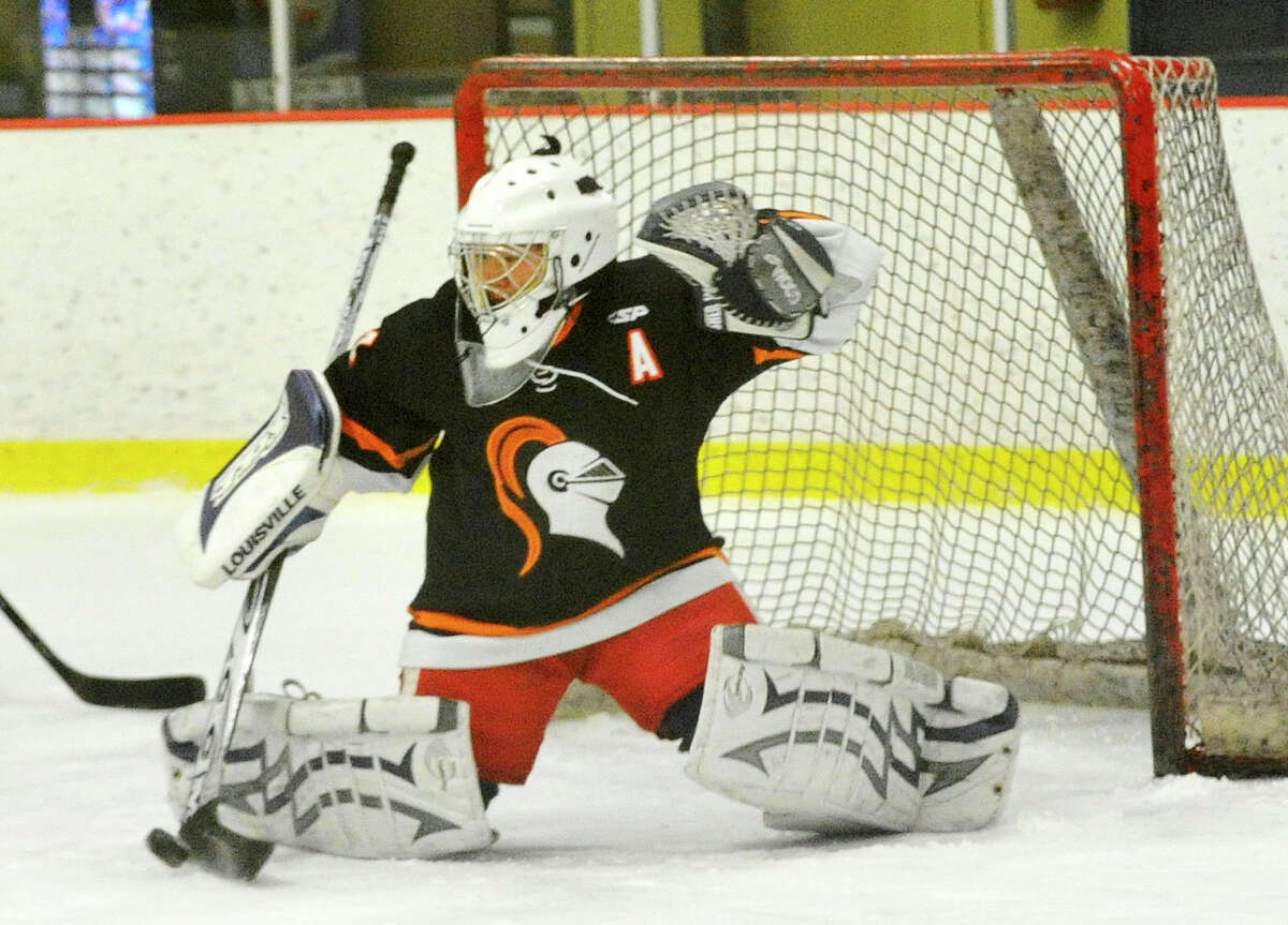 In the line of fire High school hockey goalies