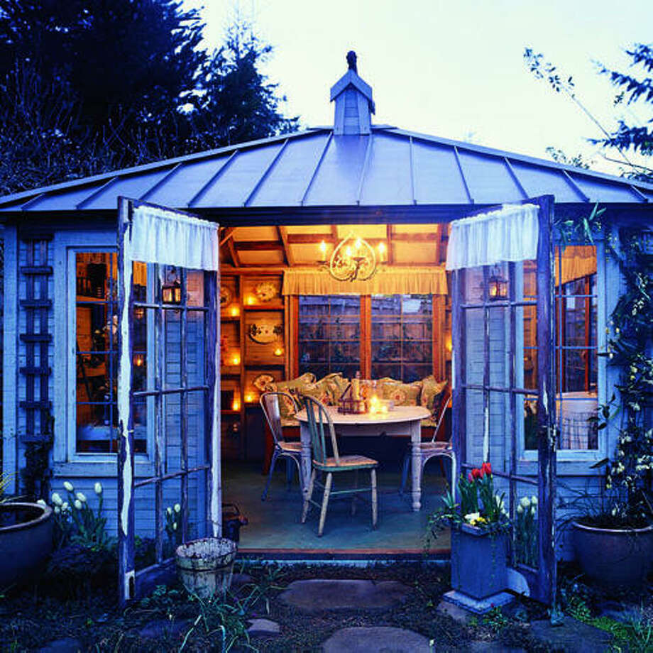 Creative ideas for backyard retreats and garden sheds - SFGate