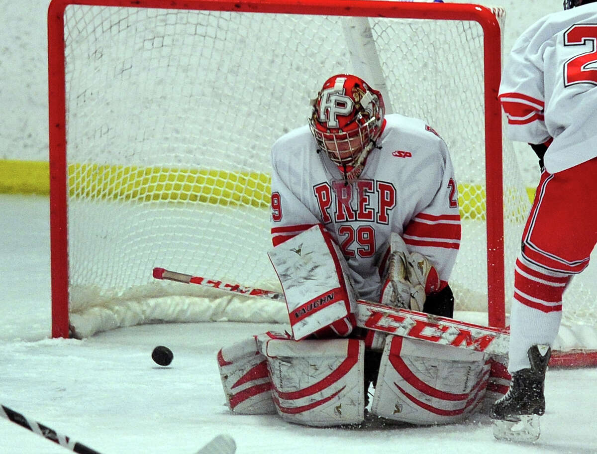 In the line of fire High school hockey goalies