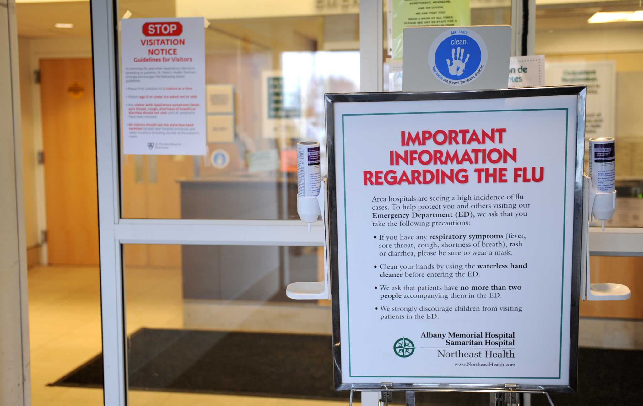 Hospitals step up flu fight