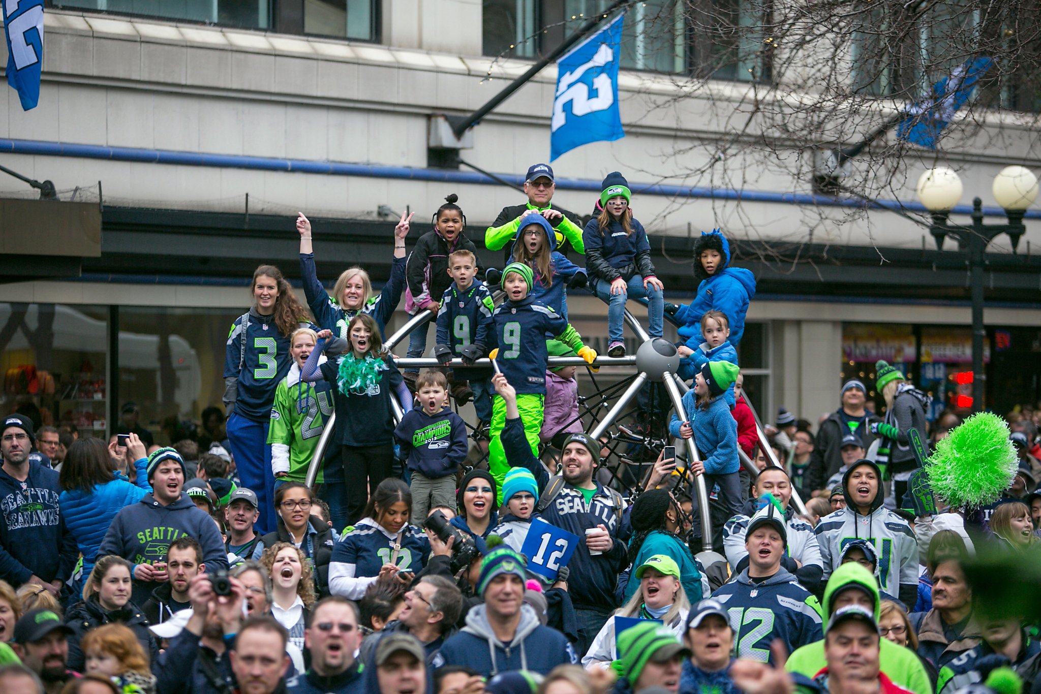 Seahawks Rave Seahawks have become talk of the town