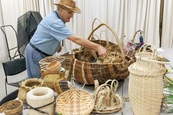 palm tree fibre used for weaving baskets