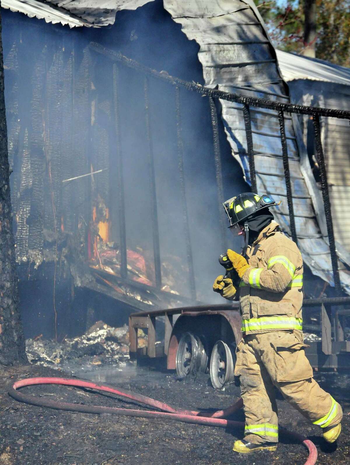 Lumberton house total loss after fire