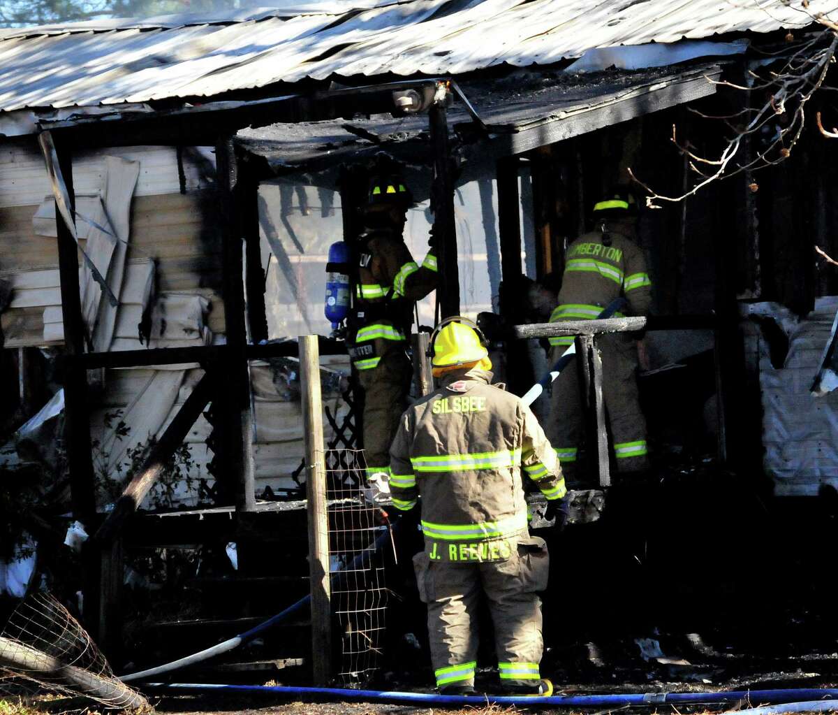Lumberton house total loss after fire