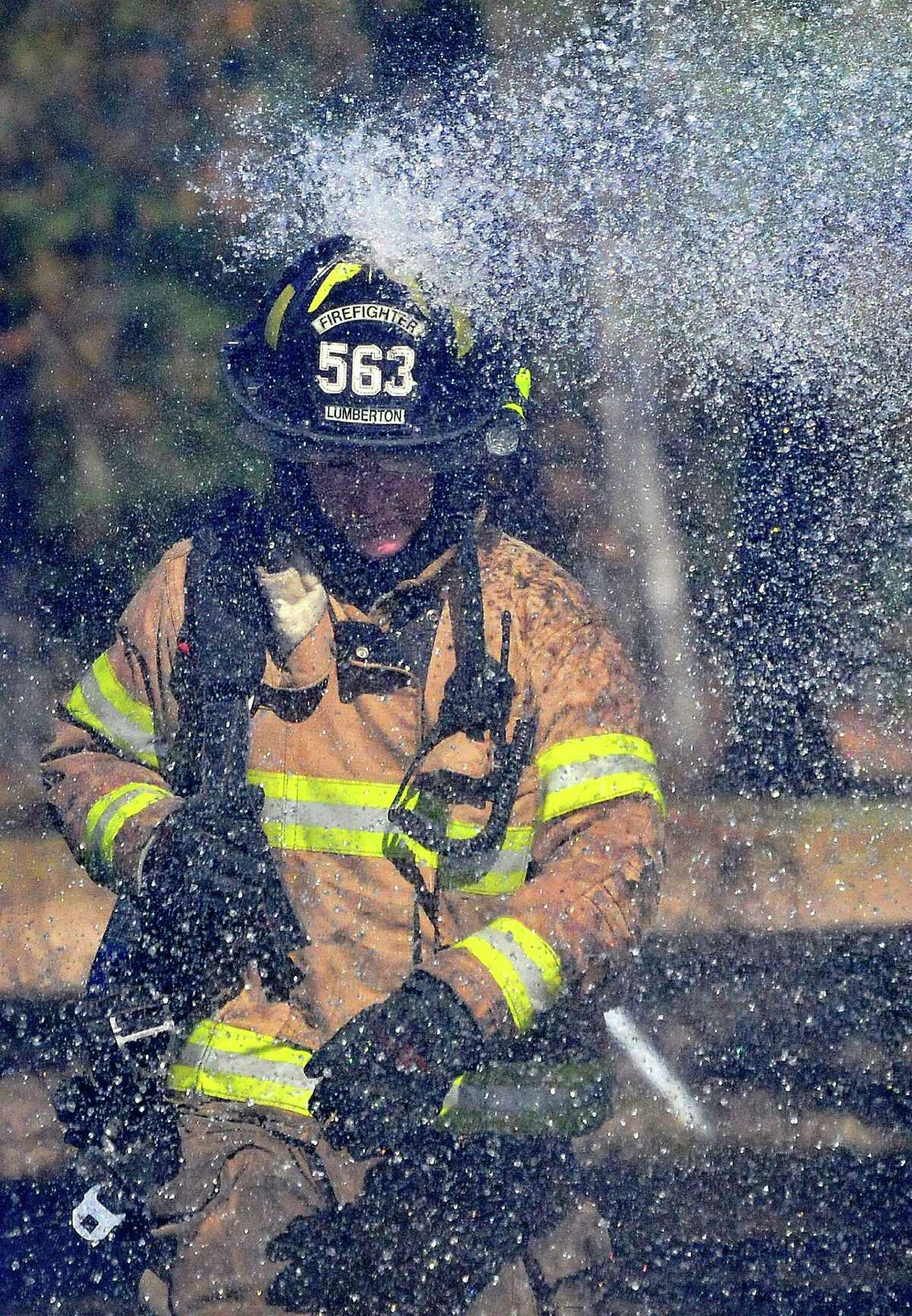 Lumberton house total loss after fire