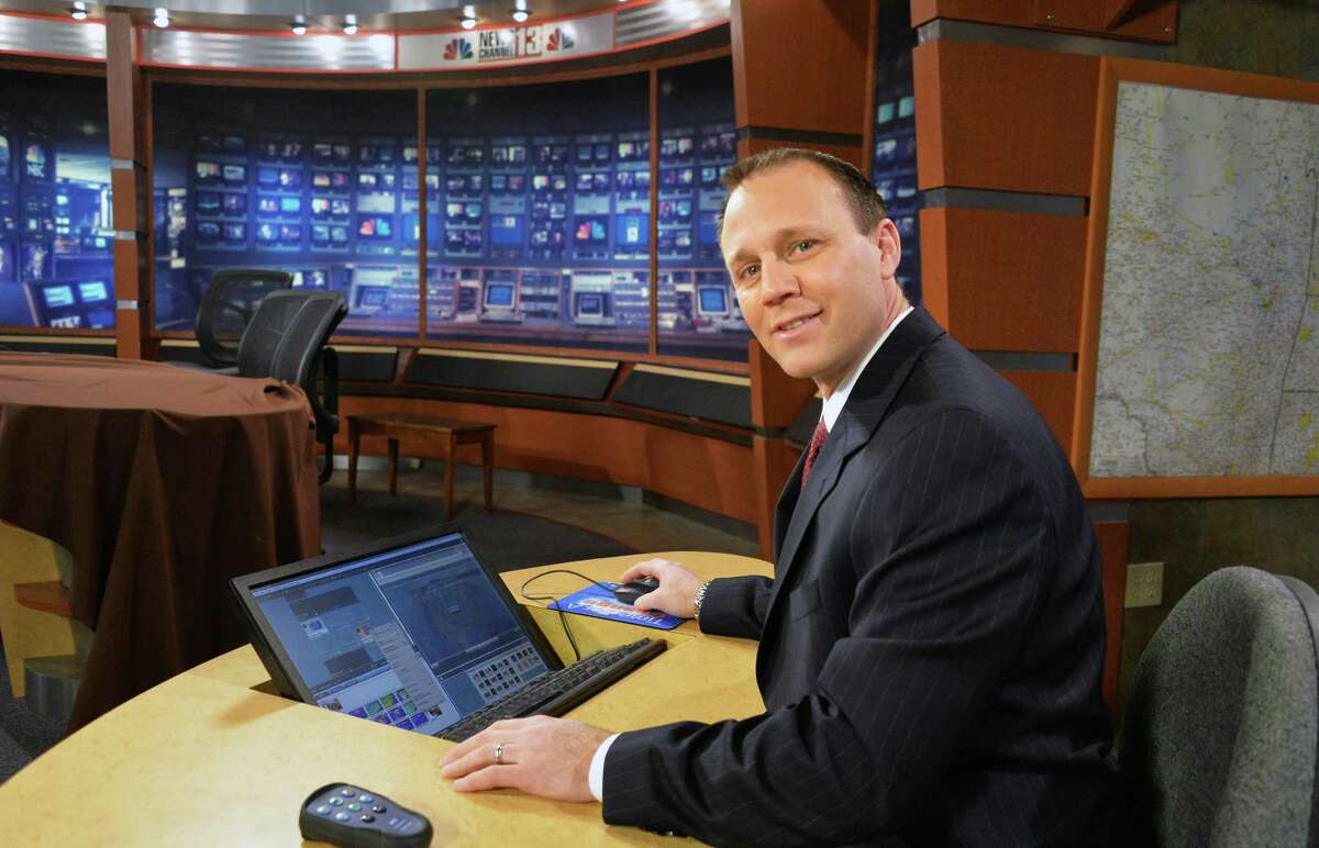Paul Caiano has been promoted to chief meteorologist at WNYT following Bob Kovachick's retirement. (John Carl D'Annibale / Times Union)
