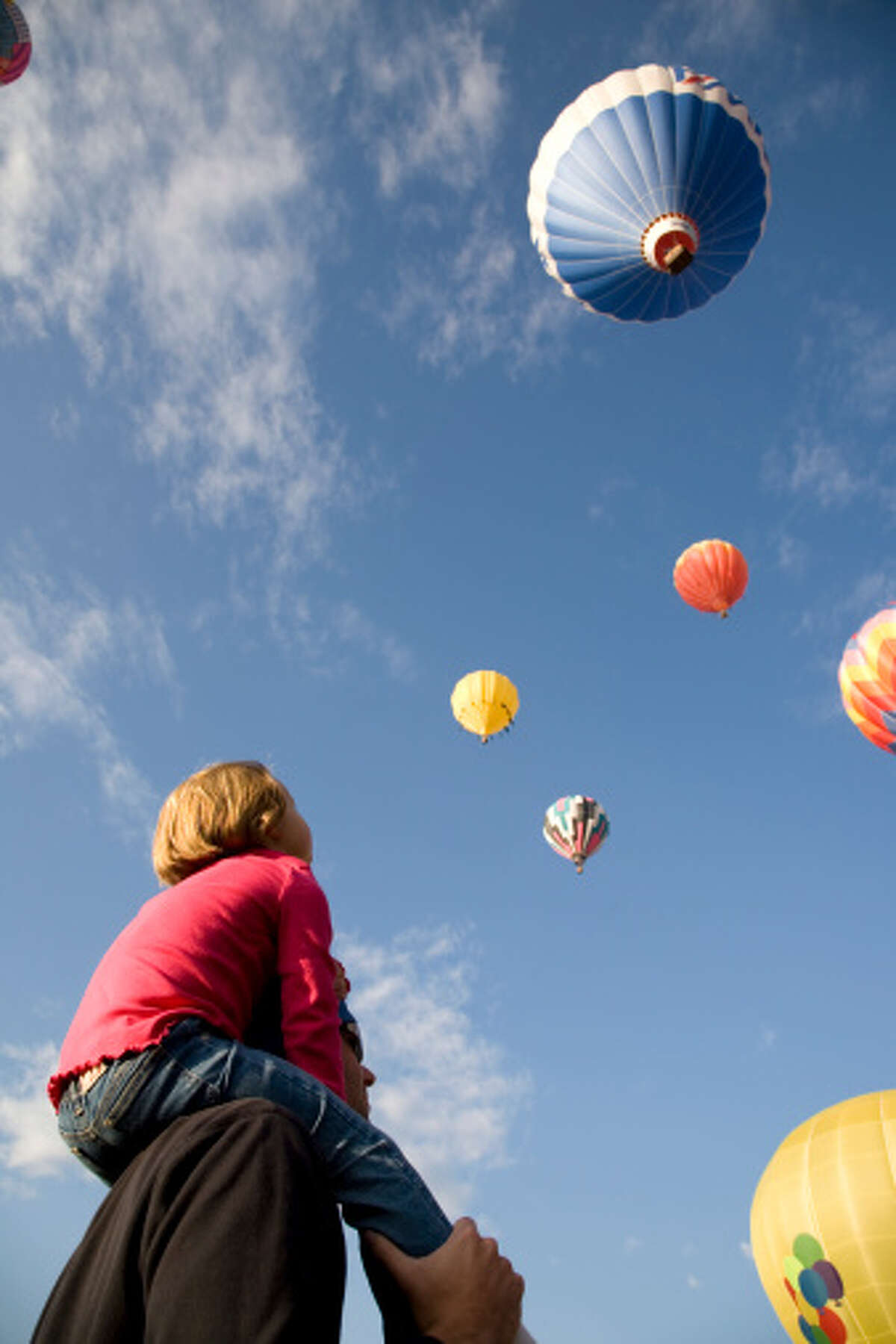 Gaze in Ahhh! at the Hot Air Balloon Festival 197 South Washington St., Plainville, CT 06062 This annual event is hosted by the Plainville Fire Company. Watch dozens of Hot Air Balloons graze the sky and stay for the fireworks at night. This year's festival is scheduled for Aug. 23-25, 2014.