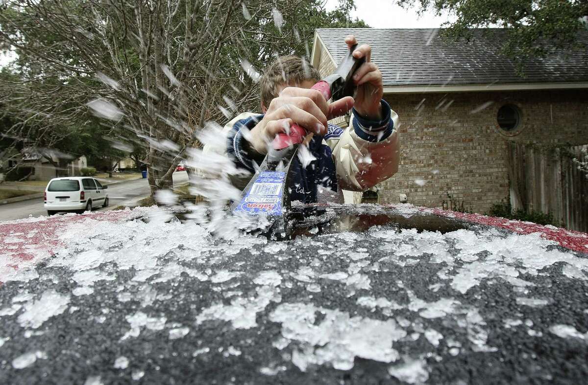 (File photo) Many San Antonio and Hill Country school districts have canceled classes as a significant ice storm moves through the area.